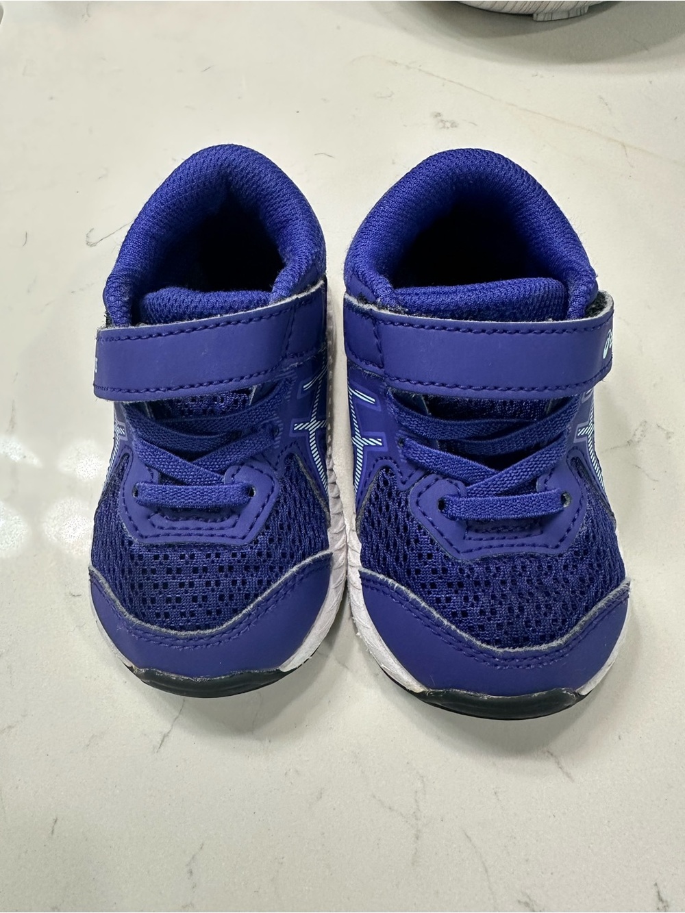 Kids Purple ASICS sneakers